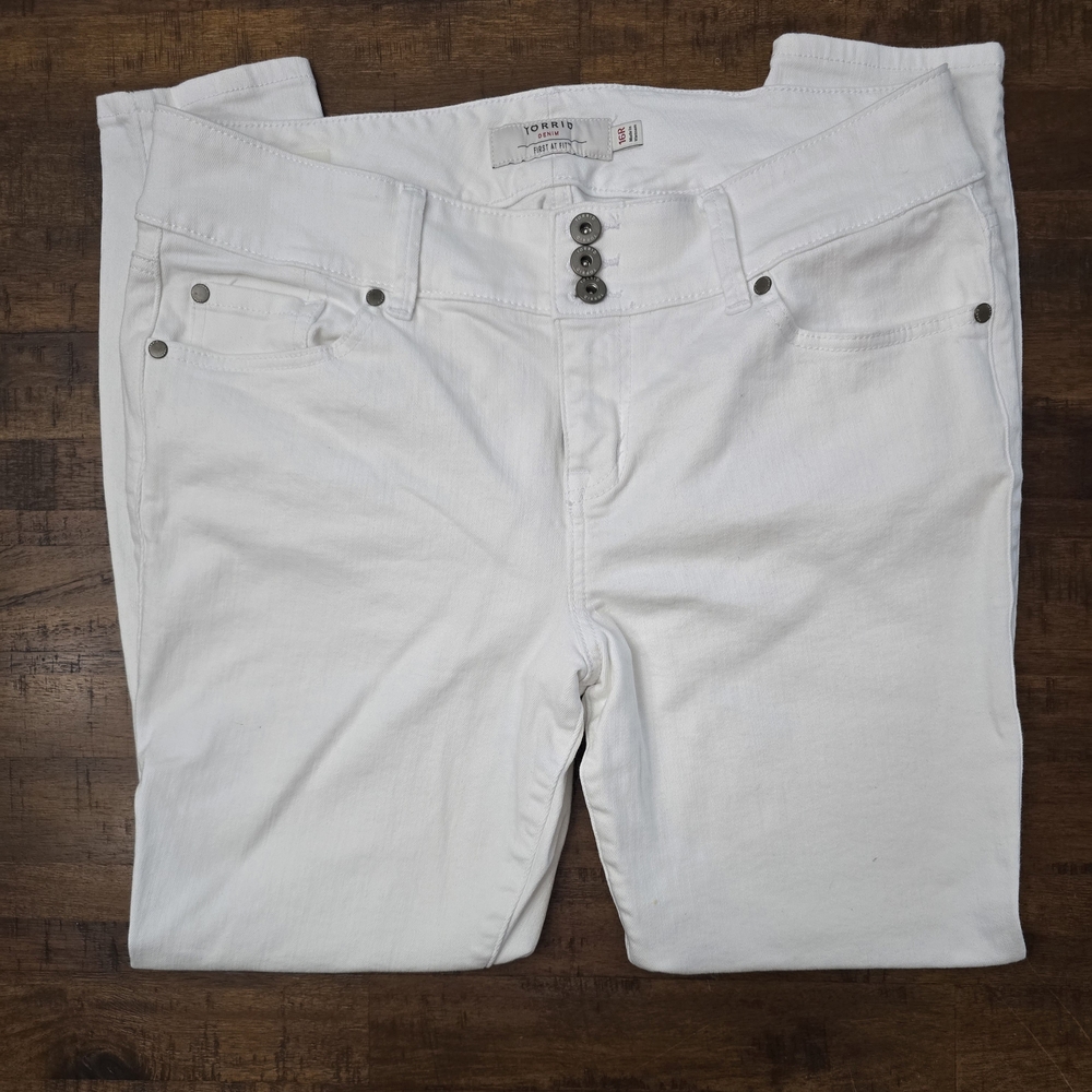 torrid White Women's Jeggings